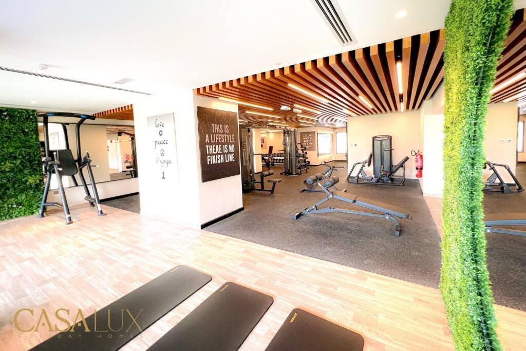 Lovely Big Studio W/ Burj Khalifa View In Downtown Dubai Eksteriør billede